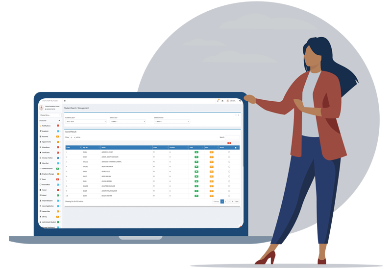 Student information management system